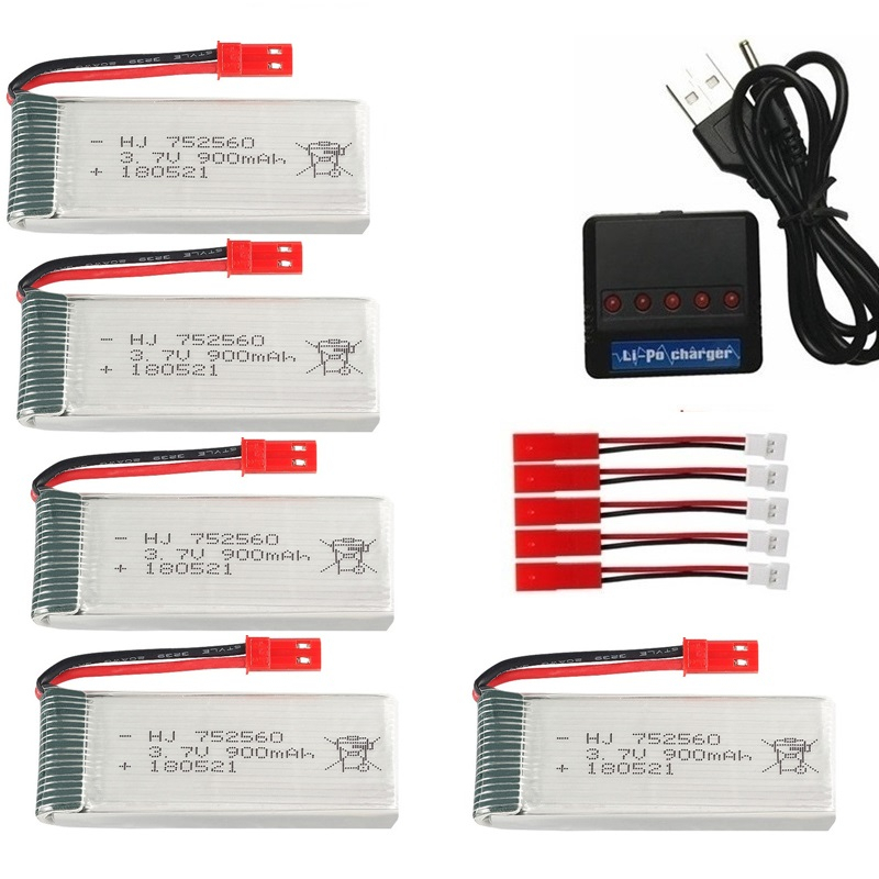 Eachine Drone E58 - JST 3.7V 900mah Şarj Edilebilir Pil