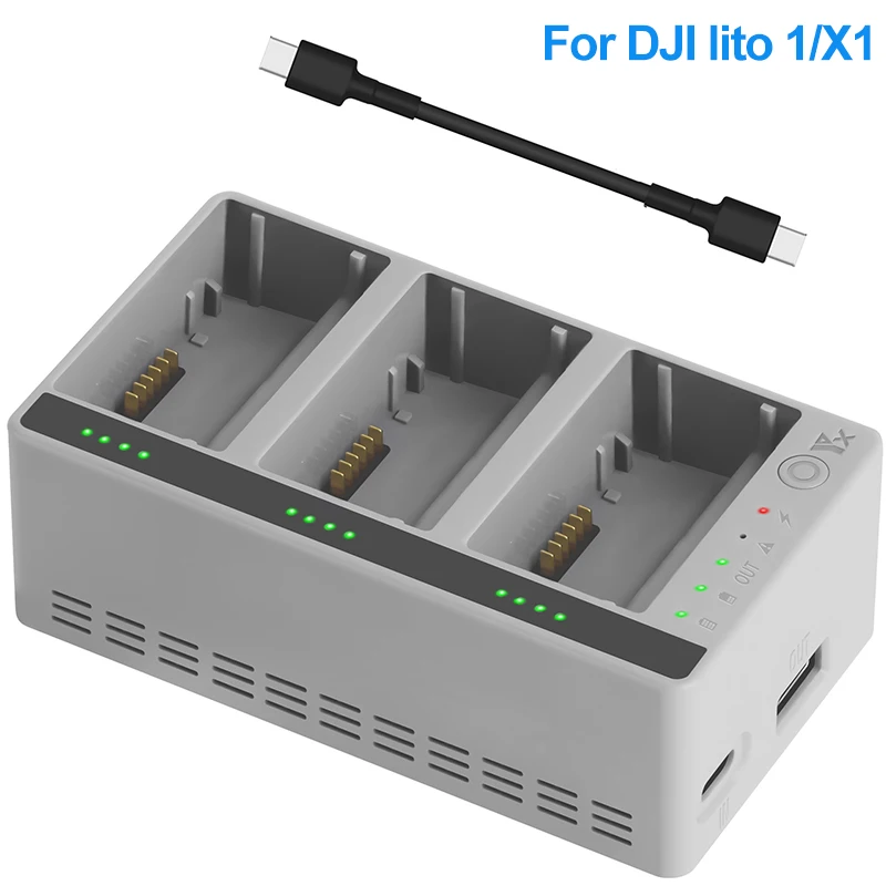 DJI LITO 1 X1 için şarj cihazı - Drone Charging Hub incelemesi ve fiyatı