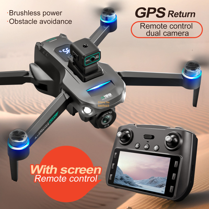8K Çift Kamera 5G WIFI FPV Uza - Drone Power Bank incelemesi ve fiyatı