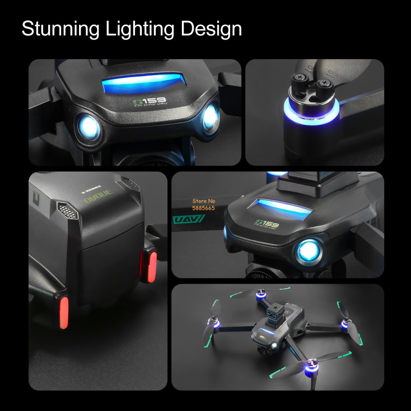8K Çift Kamera 5G WIFI FPV Uza - Drone Power Bank incelemesi ve fiyatı