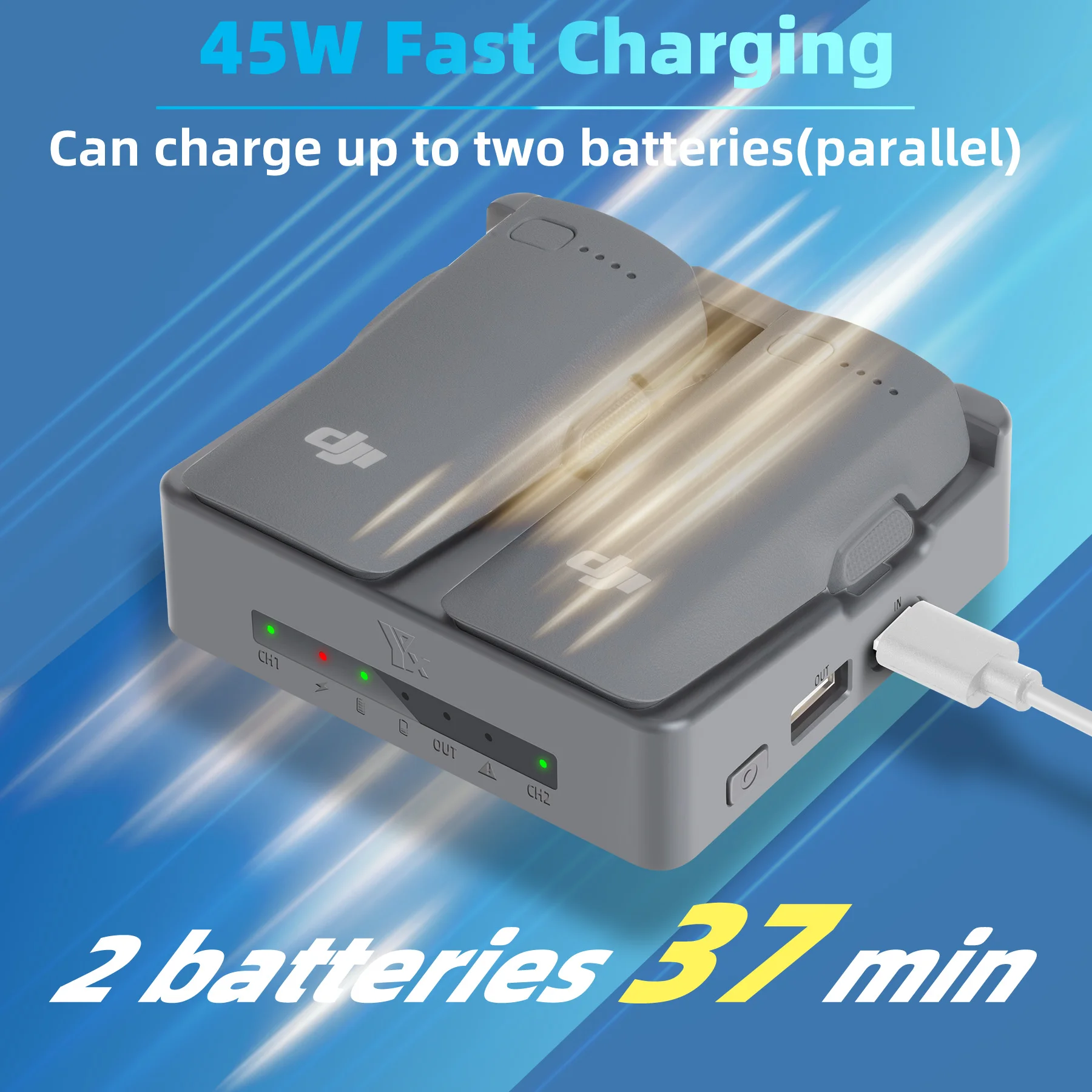 NEO 2 Hızlı Şarj Hub'ı Akıllı  - Drone Charging Hub incelemesi ve fiyatı