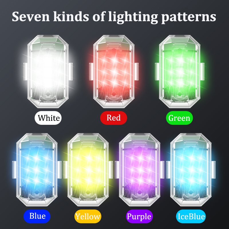 1/2/4 adet kablosuz LED Drone  - Drone Strobe Light incelemesi ve fiyatı